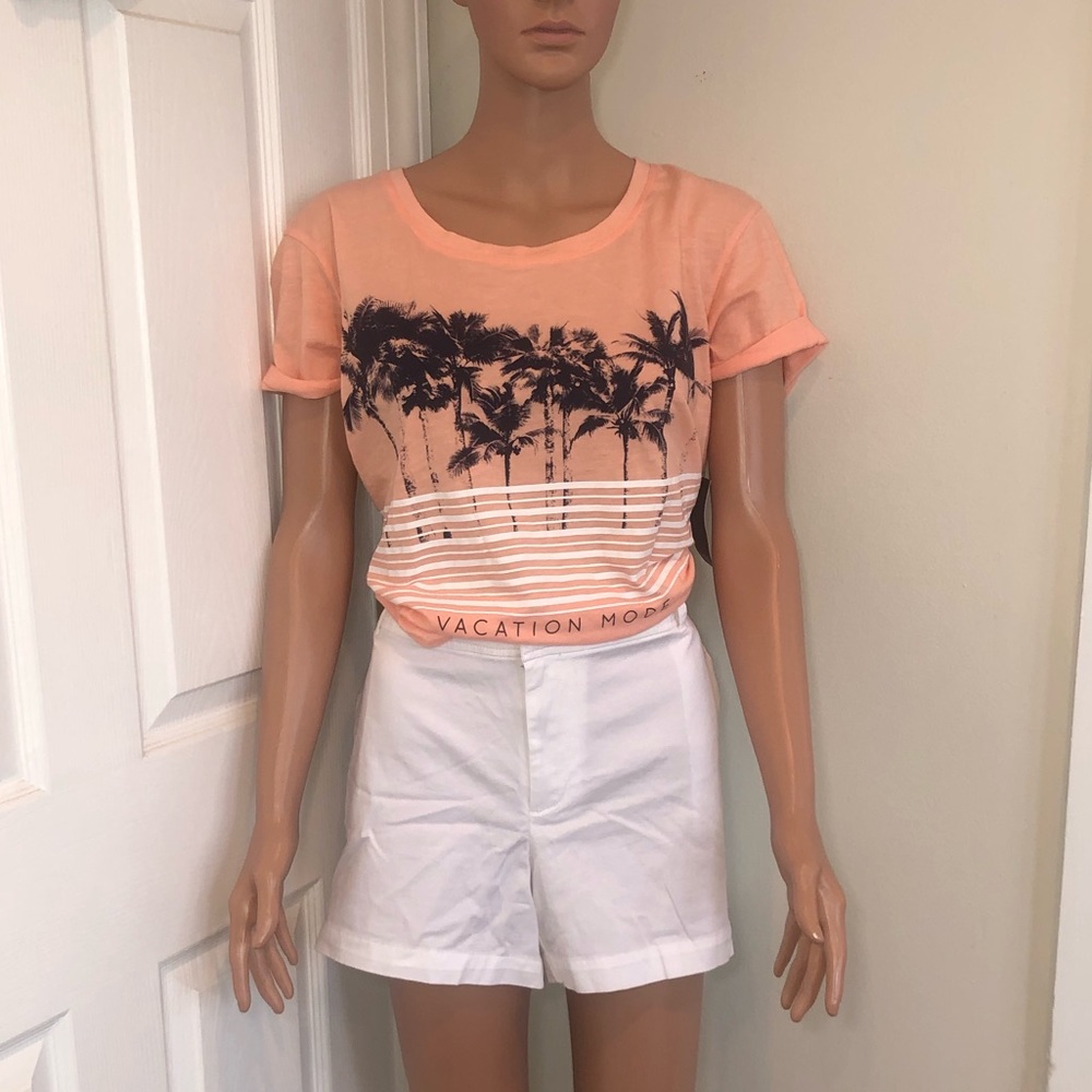 White size 14 shorts from New York & Company